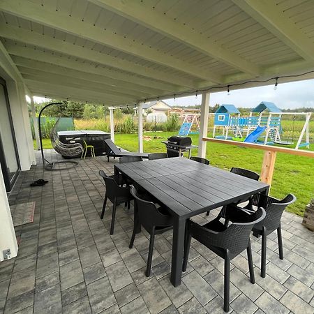 Dom Nad Morzem Z Jacuzzi 10 Osob Morze Przygod Villa Mieroszyno Ngoại thất bức ảnh